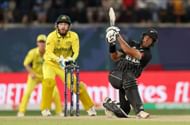 Rachin Ravindra in action for New Zealand in the World Cupl held last year.